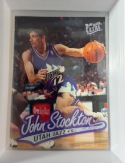 1996-97 Fleer Ultra #256 John Stockton — front