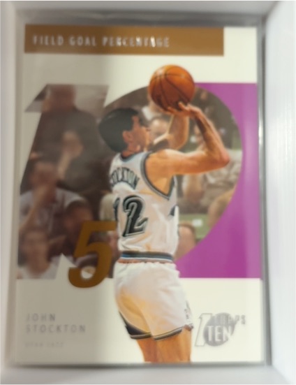 2002-03 Topps Ten #65 John Stockton — front