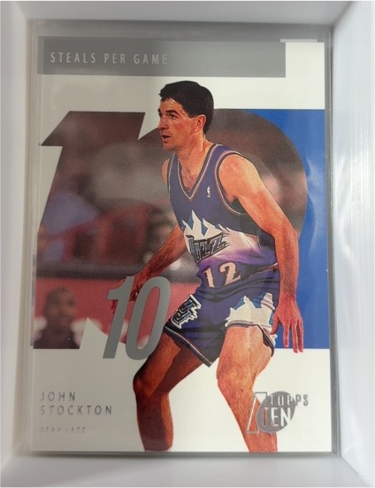 2002-03 Topps Ten #60 John Stockton — front