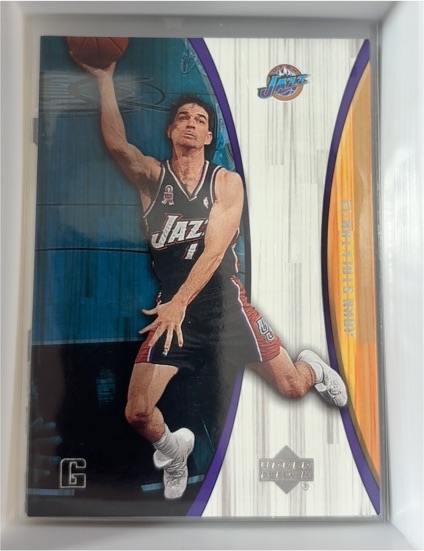 2002-03 Upper Deck Hardcourt #85 John Stockton — front