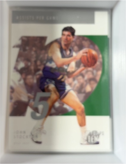 1994-95 Upper Deck Collector's Choice #377 John Stockton — front