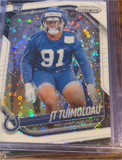2025 Panini Prizm #324 JT Tuimoloau — front