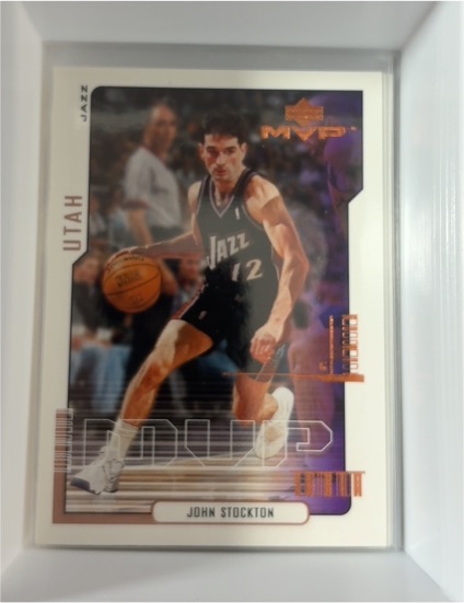 2000-01 Upper Deck MVP #172 John Stockton — front