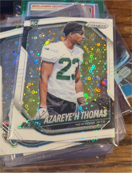 2025 Panini Prizm #390 Azareye'h Thomas — front