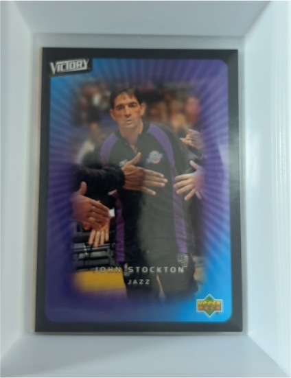 2003-04 Upper Deck Victory #96 John Stockton — front