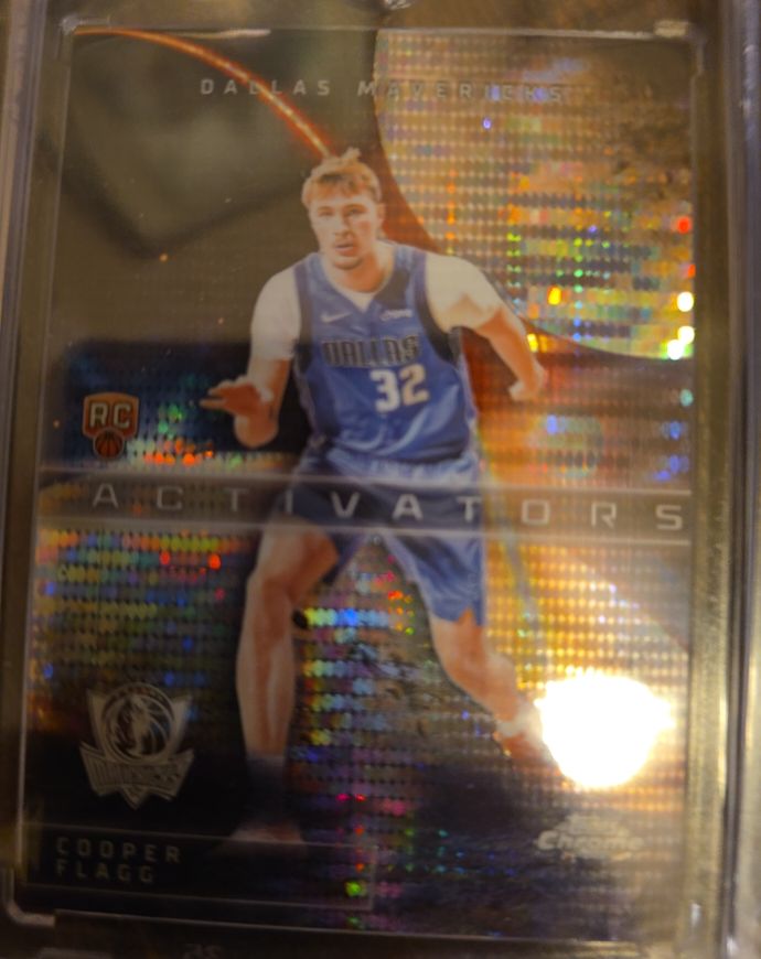 2025-26 Topps Chrome #AC-11 Cooper Flagg Activators Rookie — front
