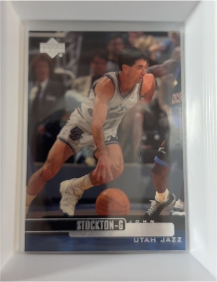 1999-00 Upper Deck #121 John Stockton — front