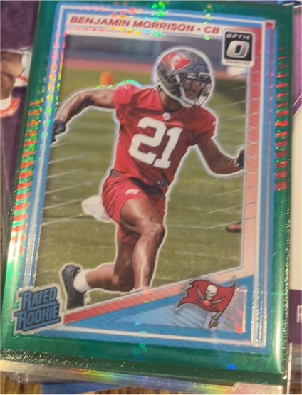 2025 Panini Donruss Optic #236 Benjamin Morrison — front