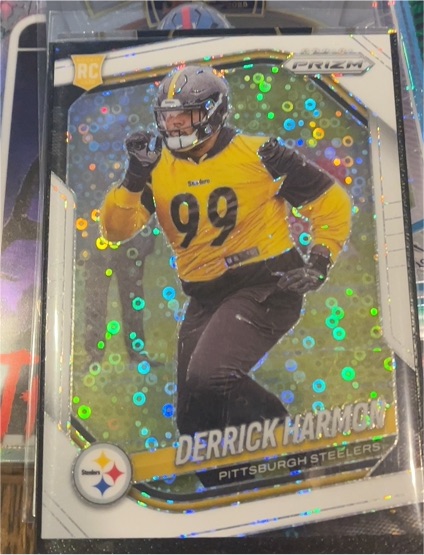 2025 Panini Prizm #368 Derrick Harmon — front