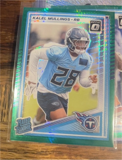 2025 Donruss Optic #262 Kalel Mullings — front