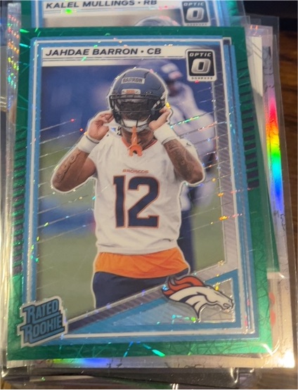 2025 Panini Donruss Optic #207 Jahdae Barron — front