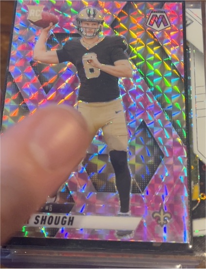 2025 Panini Mosaic #312 Tyler Shough — front