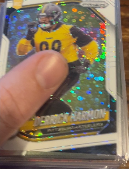 2025 Panini Prizm #368 Derrick Harmon — front
