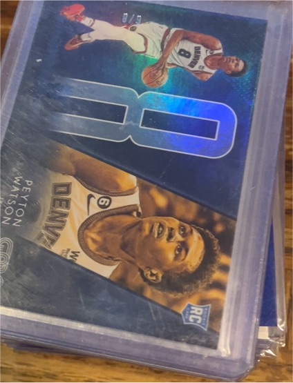 2022-23 Panini NBA Hoops #30 Peyton Watson — front