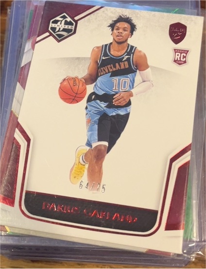2019-20 Panini Chronicles Limited #396 Darius Garland — front