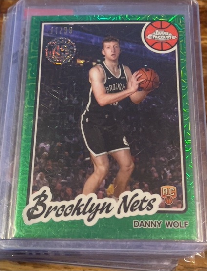 2025-26 Topps Chrome 1980-81 #TC-DW Danny Wolf — front