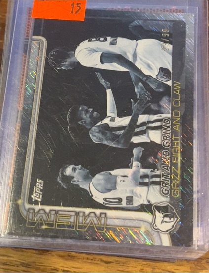 2025-26 Topps #298 Grit and Grind: Grizz Fight and Claw Blackout — front