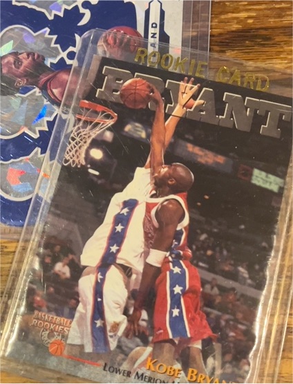 1996 Score Board Basketball Rookies #15 Kobe Bryant — front