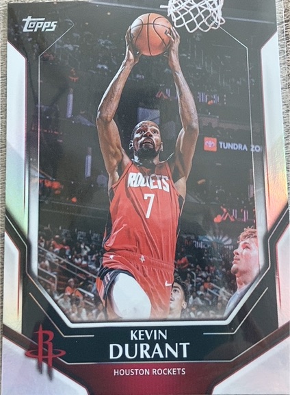 2026 Topps #NBA-10 Kevin Durant — front