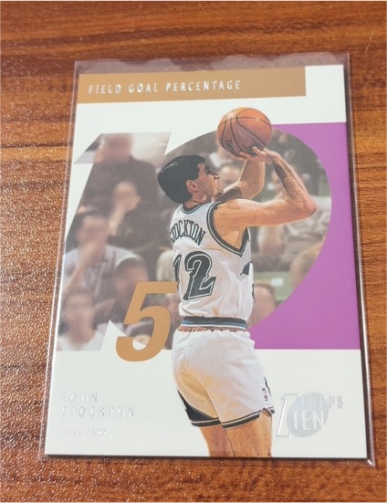 2002-03 Topps Ten #65 John Stockton — front