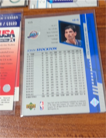 1996-97 Upper Deck Collector's Choice #344 John Stockton — front