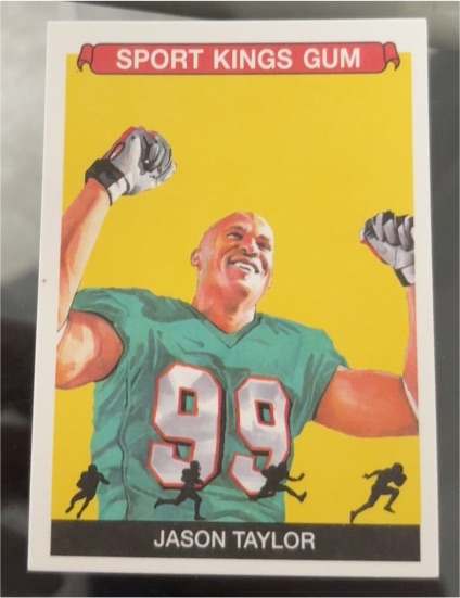 2022 Sport Kings Volume 3 #96 Jason Taylor — front