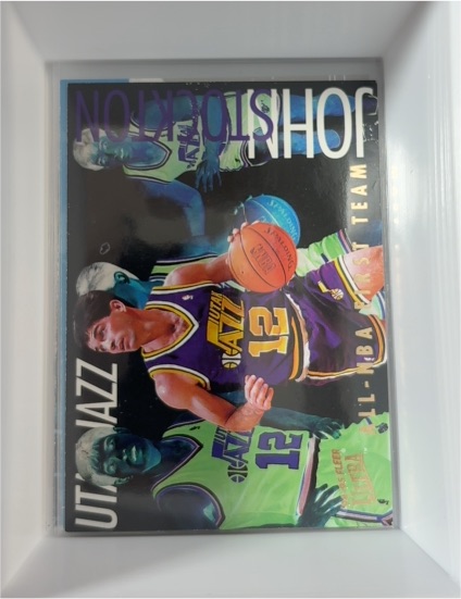 1994-95 Fleer Ultra All-NBA First Team #5 John Stockton Utah Jazz — front