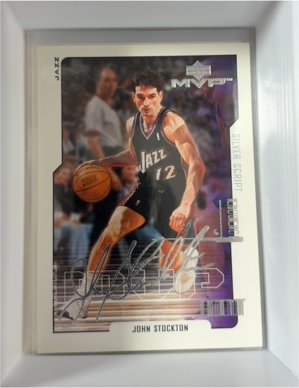 2000-01 Upper Deck MVP #172 John Stockton — front