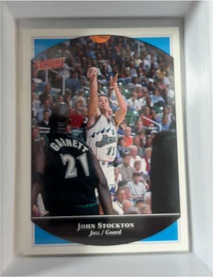 1999-00 Upper Deck Victory #257 John Stockton — front