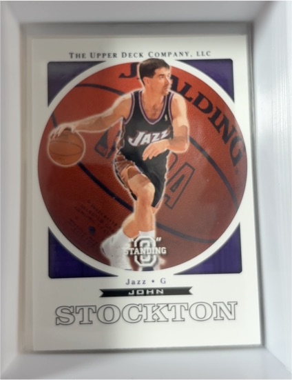 2003-04 Upper Deck Standing O #80 John Stockton — front