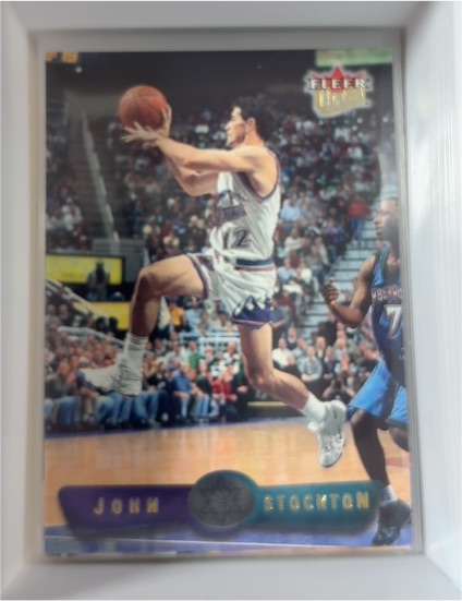 2000-01 Fleer Ultra #134 John Stockton — front