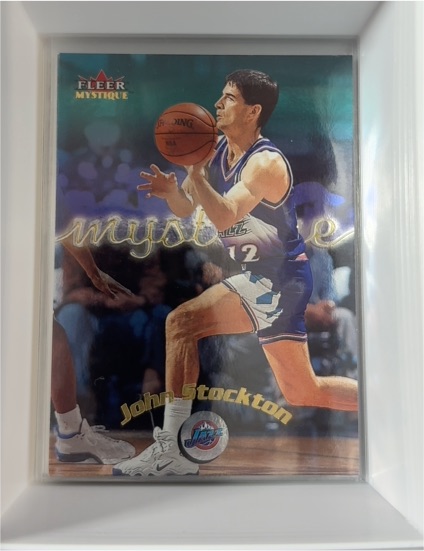 2000-01 Fleer Mystique #81 John Stockton — front