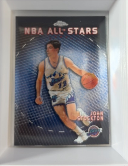 1999-00 Topps Chrome NBA All-Stars #AS6 John Stockton — front