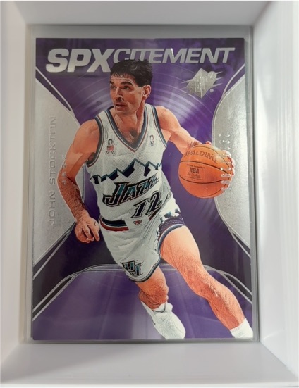 2006-07 Upper Deck SPx SPXcitement #SPX-40 John Stockton — front