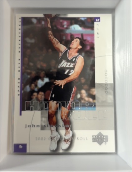 2002-03 Upper Deck Honor Roll #84 John Stockton — front