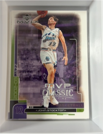 2002-03 Upper Deck MVP #178 John Stockton — front