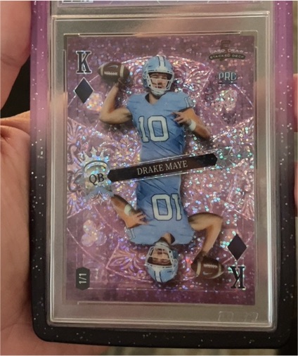 2023 Wild Card #SD-DM Drake Maye — front
