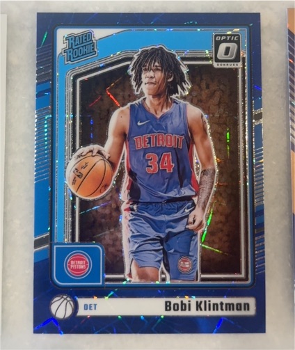 2024 Donruss Optic #289 Bobi Klintman — front