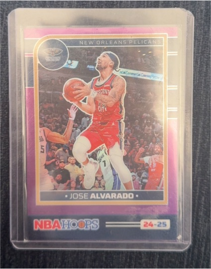 2024-25 Panini NBA Hoops #102 Jose Alvarado — front