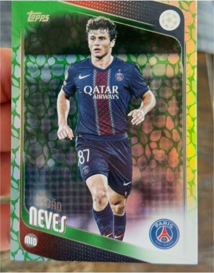 2025-26 Topps UEFA Club Competitions #14 João Neves — front