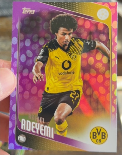 2025-26 Topps UEFA Club Competitions #128 Karim Adeyemi — front