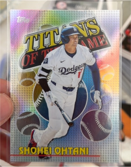 2026 Topps Series One #TOG-1 Shohei Ohtani Titans of the Game — front