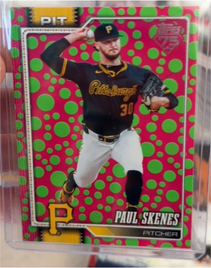 2026 Topps Series 1 #100 Paul Skenes — front