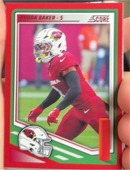 2025 Panini Score #77 Budda Baker — front