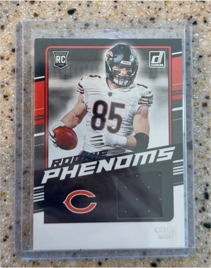 2020 Panini Donruss #RP-CK Cole Kmet Rookie Phenoms Jerseys — front