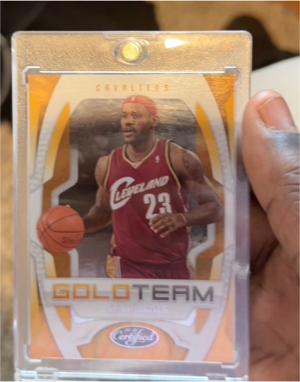 2009-10 Panini Certified #10 LeBron James Gold Team — front