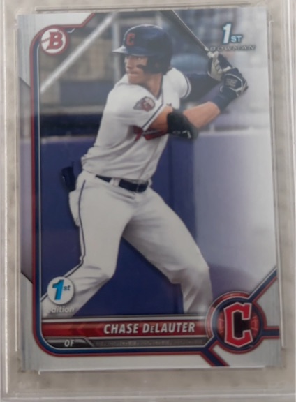 2022 Bowman Draft #BD-49 Chase DeLauter — front