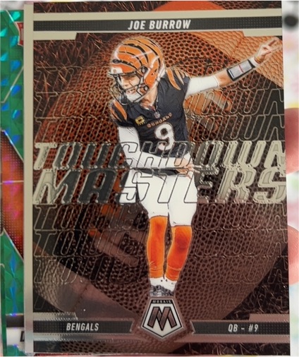 2025 Panini Mosaic Touchdown Masters #3 Joe Burrow — front