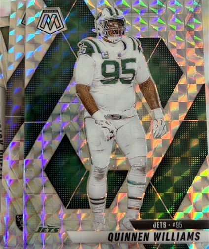 2025 Panini Mosaic #160 Quinnen Williams — front