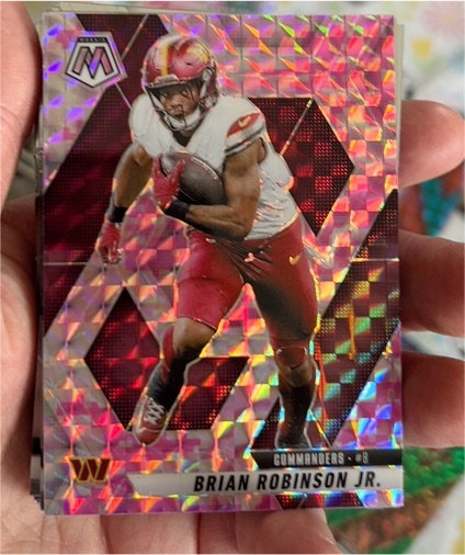 2025 Panini Mosaic #143 Brian Robinson Jr. — front